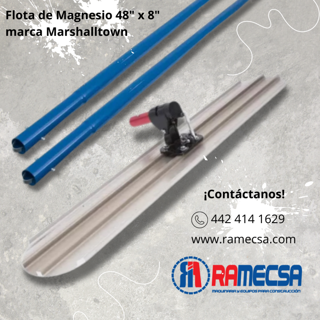 flota de magnesio orilladores, tubos de aluminio llanas